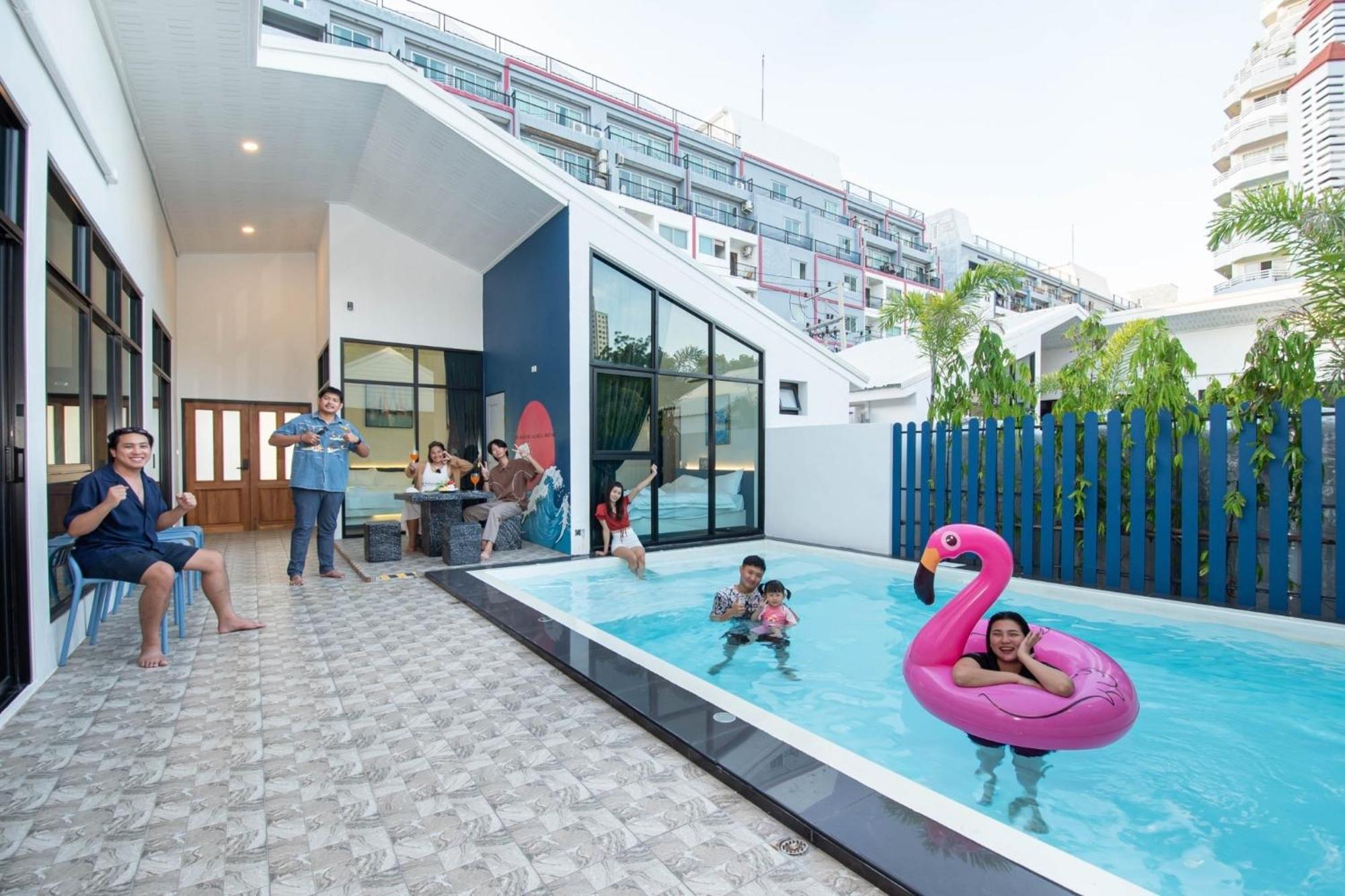 Madaguscar Private Pool Villa-Pattaya Jomtien Beach Exteriör bild
