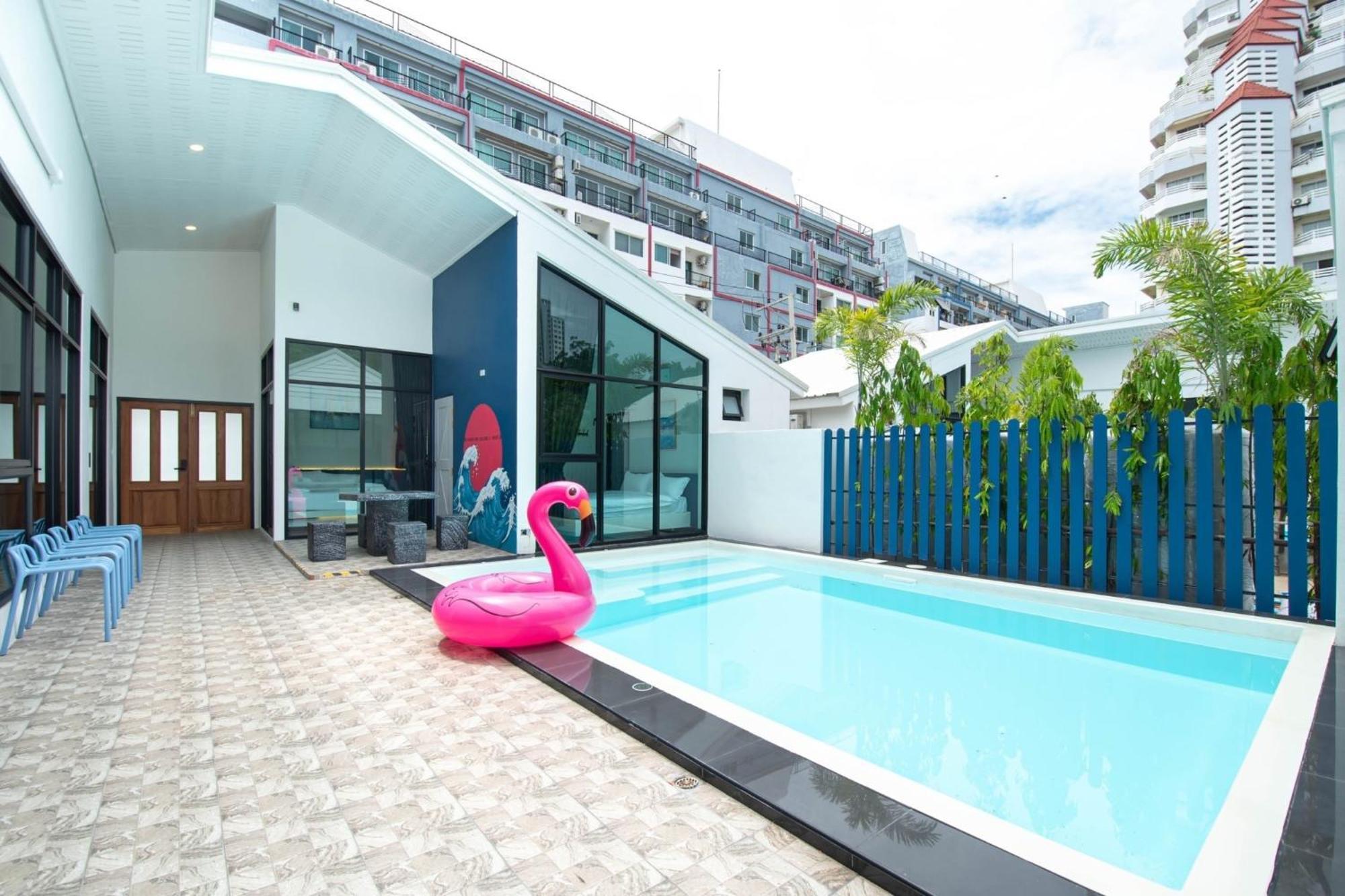 Madaguscar Private Pool Villa-Pattaya Jomtien Beach Exteriör bild